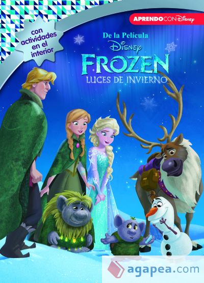 Leo, juego y aprendo con Disney. Frozen. Luces de invierno