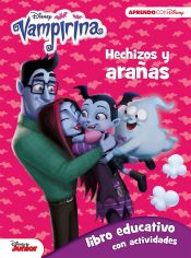 Portada de Vampirina. Hechizos y arañas (Libro educativo Disney con actividades)