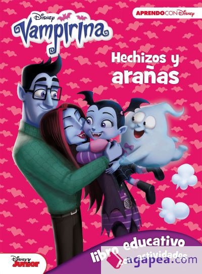 Vampirina. Hechizos y arañas (Libro educativo Disney con actividades)