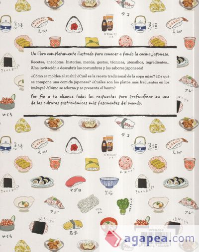 La cocina japonesa ilustrada