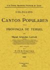 Colección de cantos populares de la provincia de Teruel