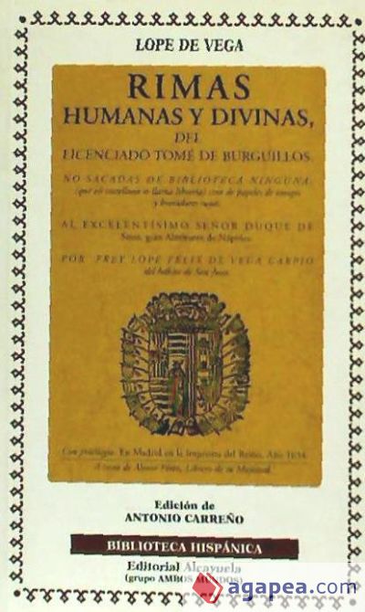 Rimas humanas y divinas del licenciado Tomé de Burguillos y ; La gatomaquia