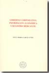 Portada de Gobierno corporativo, información económica y registro mercantil