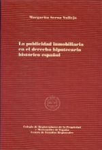 Portada de La publicidad inmobiliaria en el Derecho hipotecario historico español