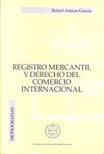 Portada de Registro Mercantil y Derecho del comercio internacional