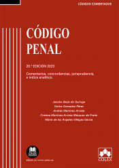 Portada de Código Penal. Comentarios, concordancias, jurisprudencia e índice analítico 2023