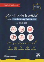 Portada de Constitución española para estudiantes y opositores