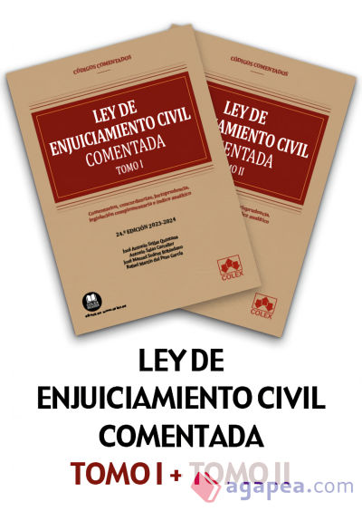 Ley de enjuiciamiento civil comentada 2 Tomos