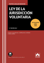 Portada de Ley de la Jurisdicción Voluntaria 2024