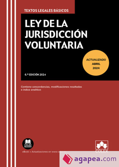 Ley de la Jurisdicción Voluntaria 2024