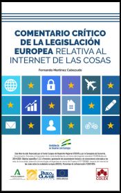 Portada de Comentario crítico de la legislación europea relativa al internet de las cosas