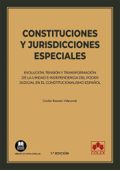 Portada de Constituciones y jurisdicciones especiales