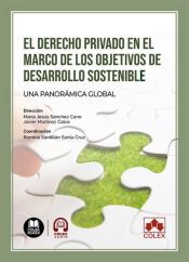Portada de El Derecho privado en el marco de los objetivos de desarrollo sostenible: una panor&aacute;mica global