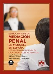 Portada de Estructura de la mediación penal en menores en España