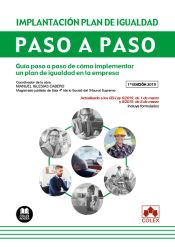 Portada de Implantación de un plan de igualdad. Paso a Paso: Guía paso a paso de cómo implementar un plan de igualdad en la empresa