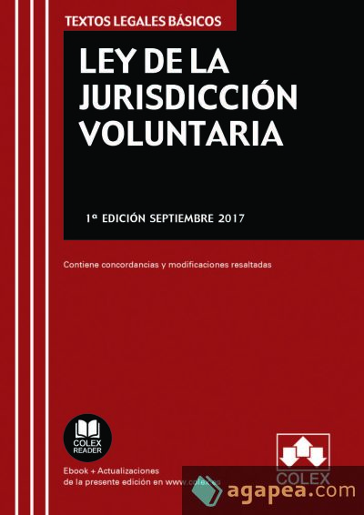 LEY DE LA JURISDICCIÓN VOLUNTARIA