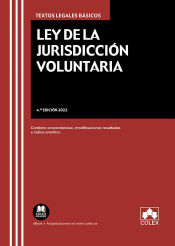 Portada de Ley de la Jurisdicción Voluntaria