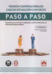 Portada de Pensión compensatoria en caso de separación o divorcio. Paso a paso