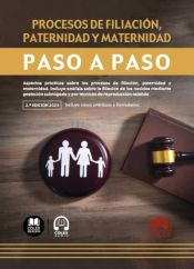 Portada de Procesos de filiación, paternidad y maternidad. Paso a paso (2.ª EDICIÓN 2024)