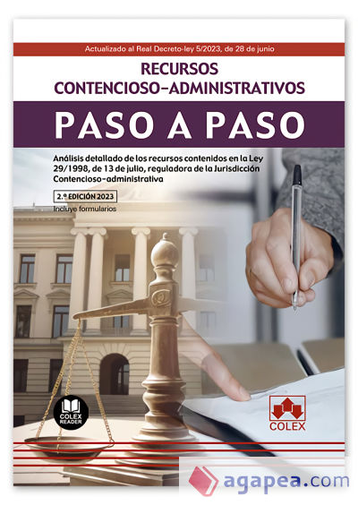 Recursos contencioso-administrativos. Paso a paso