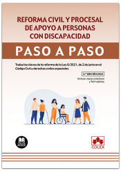 Portada de Reforma civil y procesal de apoyo a personas con discapacidad. Paso a paso
