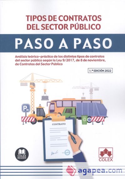 Tipos de contratos del sector público. Paso a paso