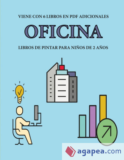 Libros de pintar para niños de 2 años (Oficina)