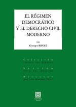 Portada de Régimen democrático y el derecho civil moderno