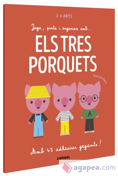 Juga, pinta i enganxa amb... Els tres porquets