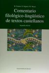 Comentario filológico-lingüístico de textos castellanos (2. edición)