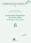 Comentario lingüístico de textos orales II: el debate y la entrevista (ñ)