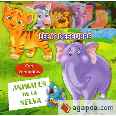 Lee y descubre animales de la selva