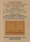 Compendio de los diez libros de arquitectura de Vitruvio