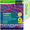 Complete English for Cambridge Secondary 1 Access Card Online. Student's Book 9