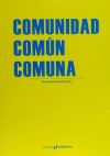 Comunidad. Común. Comuna