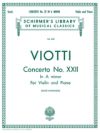 Concerto No. 22 in a Minor: Score and Parts