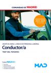 Conductor (Grupo III de Personal Laboral). Test del Temario. Comunidad Autónoma de Madrid