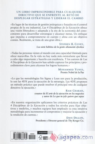 Las 4 disciplinas de la ejecución Las 4 disciplinas de la ejecución