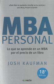 Portada de MBA Personal