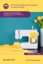 Portada de Confección de cojines y ropa de hogar. TCPF0309 (Ebook)