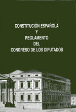 Portada de Constitución Española y Reglamento del Congreso de los Diputados