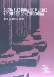 Portada de Cuota electoral de mujeres y Derecho Constitucional