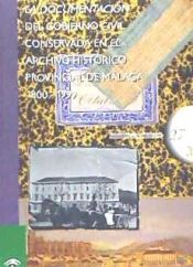 Portada de DOCUMENTACION DEL GOBIERNO CIVIL MALAGA