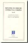 Portada de Principios de Derecho contractual europeo. Parte III