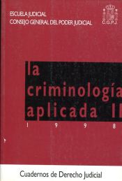 Portada de La criminología aplicada