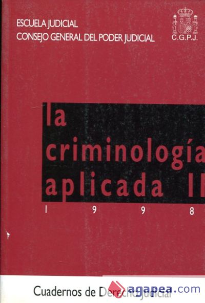 La criminología aplicada