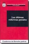 Portada de Las últimas reformas penales