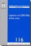 Portada de Legislación civil (2000-2006)