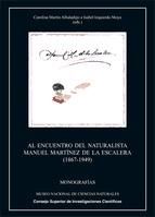 Portada de Al encuentro del naturalista Manuel Martínez de la Escalera (Ebook)