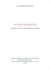 Portada de Apéndices masoréticos, códice M1 de la Universidad Complutense de Madrid
